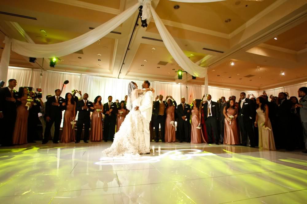 WEDDING FAB NY Giant Aaron Ross & Olympic Medalist Sanya